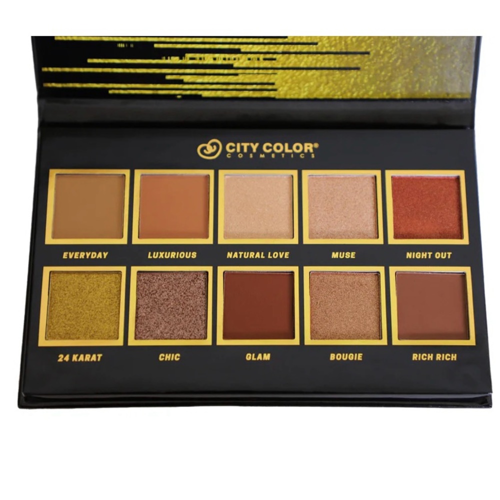 City Color Rich Glam Eyeshadow Palette